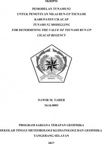 Image of PEMODELAN TUNAMI-N2 UNTUK PENENTUAN NILAI RUN-UP TSUNAMI KABUPATEN CILACAP