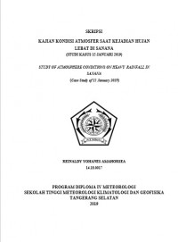 Image of KAJIAN KONDISI ATMOSFER SAAT KEJADIAN HUJAN LEBAT DI SANANA(STUDI KASUS 15 JANUARI 2019)