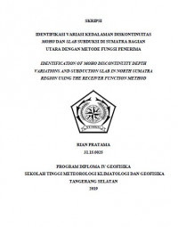 Image of Studi Relokasi dan Penentuan Model Kecepatan Gelombang P 1-D di Wilayah Nusa Tenggara Barat