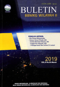 Image of Buletin BBMKG Wilayah II Vol.9 No.03-Maret 2019