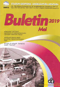 Image of Buletin Edisi Mei 2019 Stasiun Geofisika Angkasapura Jayapura