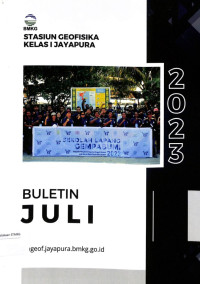 Image of Buletin Juli 2023 Stasiun Geofisika Jayapura