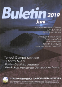 Image of Buletin Juni 2019 Stasiun Geofisika Angkasapura Jayapura