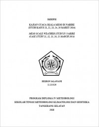 Image of KAJIAN CUACA SKALA MESO DI NABIRE (STUDI KASUS 21, 22, 23, 24, 25 MARET 2014)