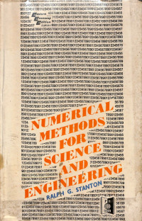 Image of Numerical Methods For Science and Engineering