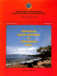 Image of Prakiraan Musim Kemarau di Indonesia 2003
