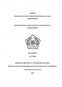 Image of Prototipe Earth Tester  Terintegrasi Pada Smartphone