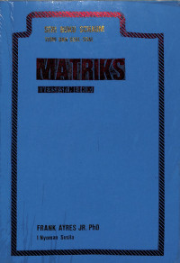 Image of Seri Buku Schaum Teori dan Soal-Soal Matriks (Versi S1/Metrik)