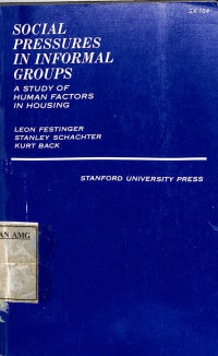 Image of Social Pressures In Informal Groups