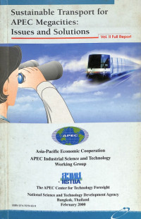 Image of Sustainable Transport for APEC Megacities: Issues and Solutions