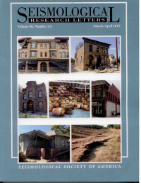 Image of Seismological Research Letters Volume 86 Number 2A