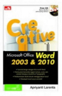Image of Creative with Microsoft Office Word 2003 & 2010