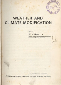 Image of weather and climate modification